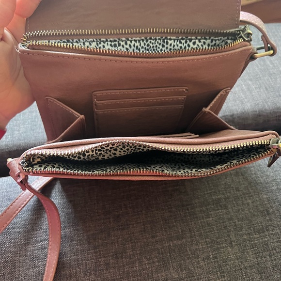 Antik Kraft Dusty Rose crossbody bag - Picture 3 of 8